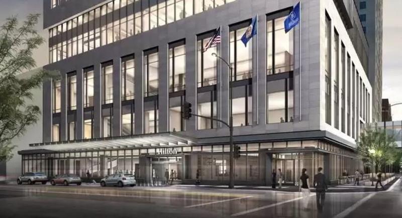 Hilton Rochester Mayo Clinic Area Exterior foto
